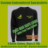 Picture of Custom Embroidered Personalised Gas Safe Logo Sweatshirts