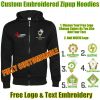 Picture of NICEIC LOGO Embroidered PERSONALISED Zipper Hoodies  