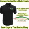 Picture of Custom Embroidered Polo Shirt With Logo Garages & Technicians Names Work Wear 