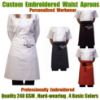 Picture of Custom Embroidered Personalised Long Waist Aprons Unisex