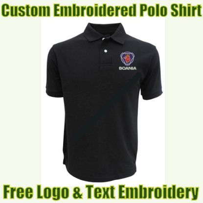 Picture of Embroidered Polo Shirt For Garages & Technicians