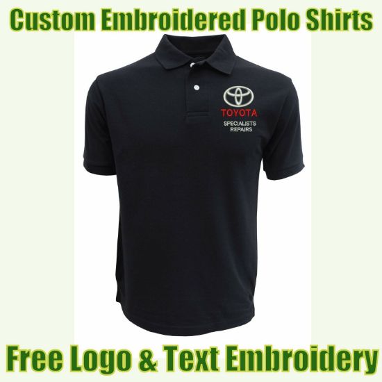 Picture of Embroidered Polo Shirt For Garages & Technicians 