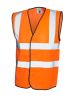 Picture of Custom Printed Hi Visibility Unisex  Waist Coats Pack Of 2