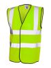 Picture of Custom Printed Hi Visibility Unisex  Waist Coats Pack Of 2