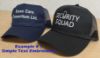 Picture of Custom Embroidered Personalised Baseball Or Trucker Caps