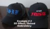 Picture of Custom Embroidered Personalised Baseball Or Trucker Caps